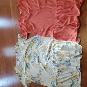 A new day blue and yellow baby doll dress